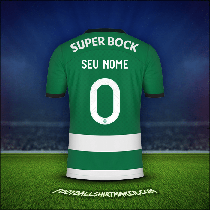 Camisa Sporting Clube Cup 2023/2024 -  seu nome - 0