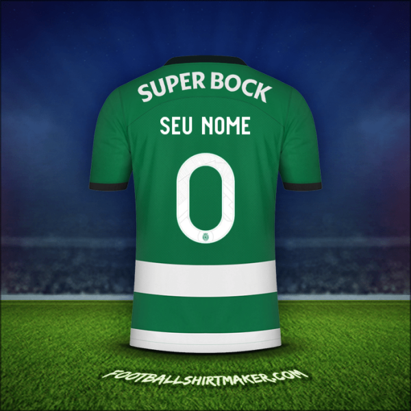 Camisa Sporting Clube Cup 2023/2024 -  seu nome - 0