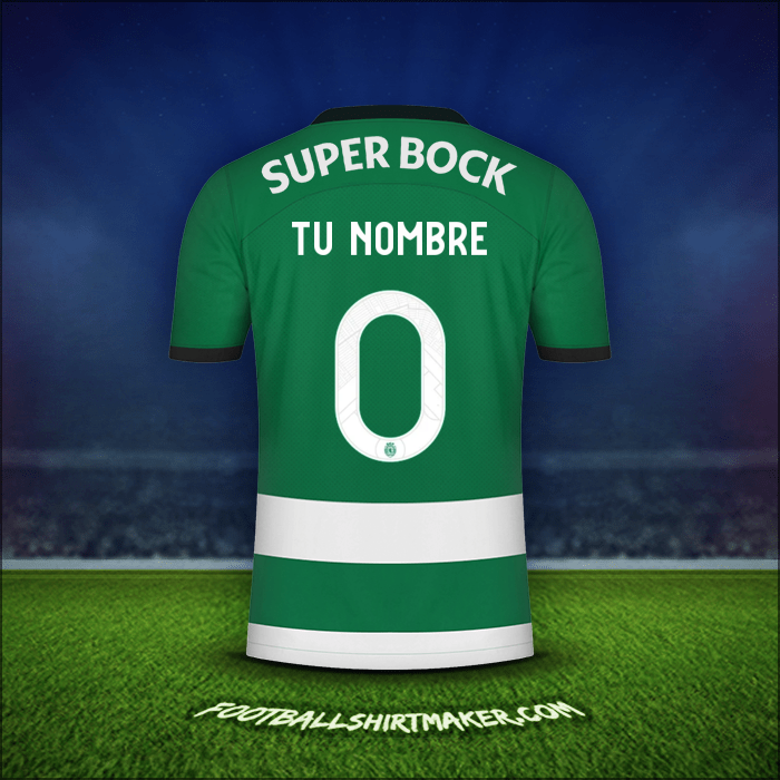 Camiseta Sporting Clube Cup 2023/2024 -  tu nombre - 0