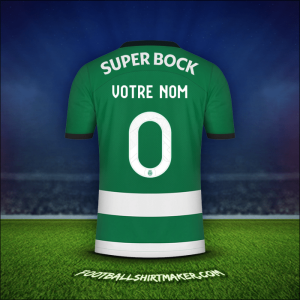 Maillot Sporting Clube Cup 2023/2024 -  votre nom - 0