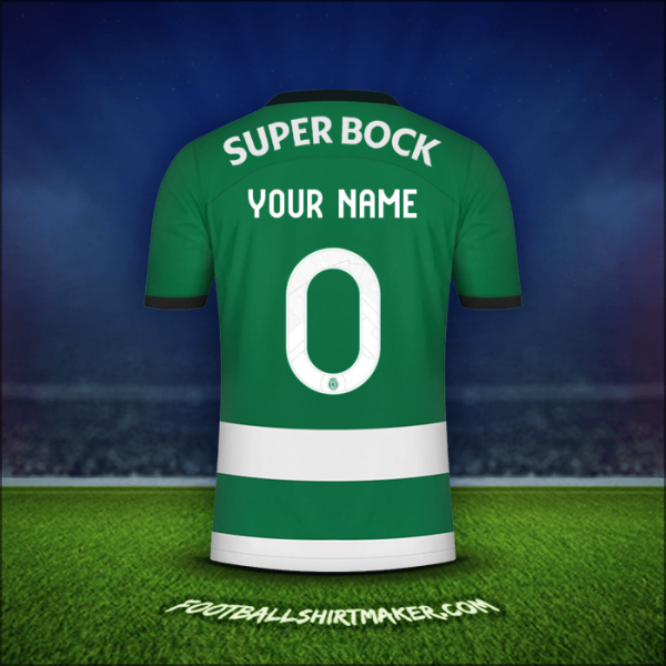 Shirt Sporting Clube Cup 2023/2024 -  your name - 0