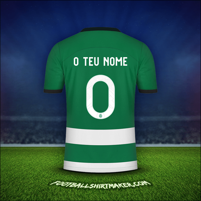 Camisola Sporting Clube UEL 2023/2024 -  o teu nome - 0