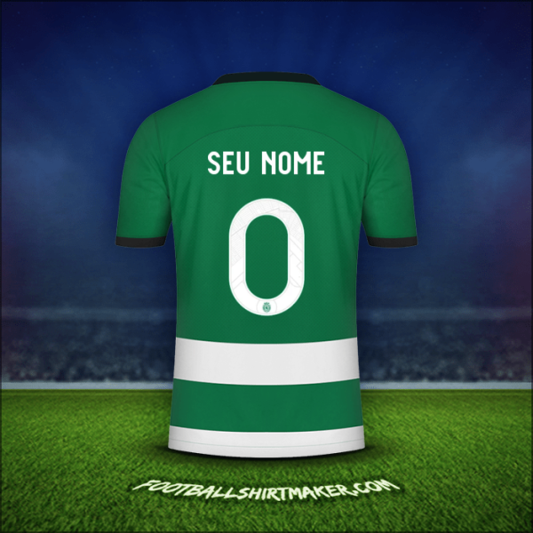 Camisa Sporting Clube UEL 2023/2024 -  seu nome - 0