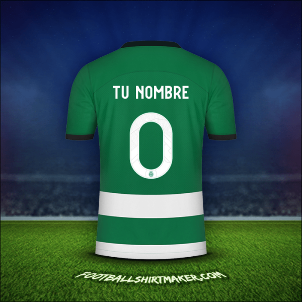 Camiseta Sporting Clube UEL 2023/2024 -  tu nombre - 0
