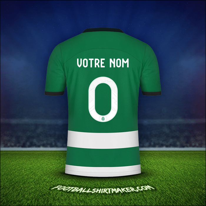 Maillot Sporting Clube UEL 2023/2024 -  votre nom - 0