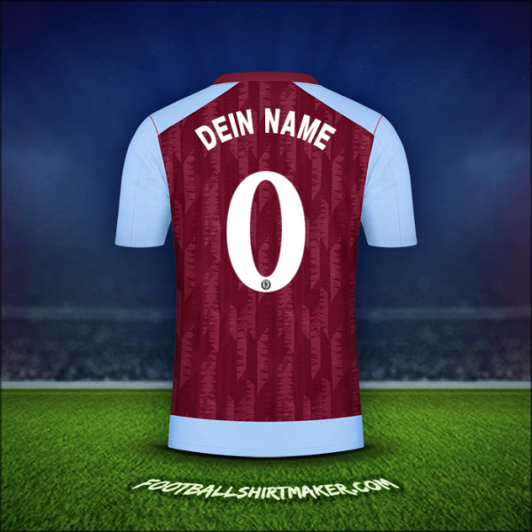 Trikot Aston Villa FC Cup 2023/2024 -  dein name - 0