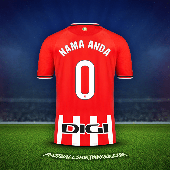 Jersey Athletic Club 2023/2024 -  nama anda - 0