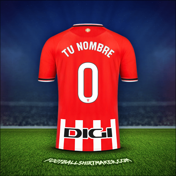 Jersey Athletic Club 2023/2024 -  tu nombre - 0