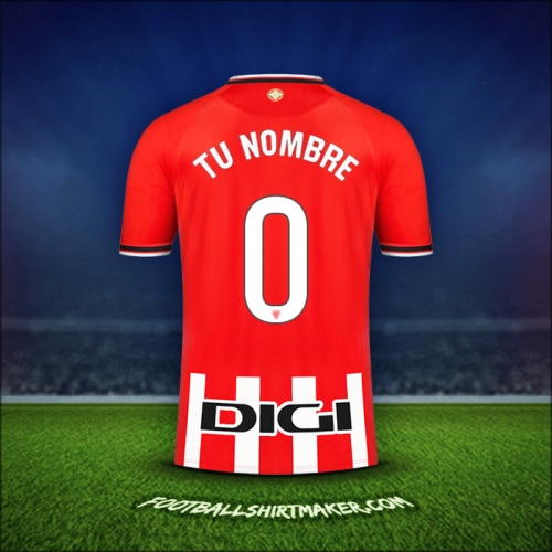 Camiseta Athletic Club 2023/2024 -  tu nombre - 0