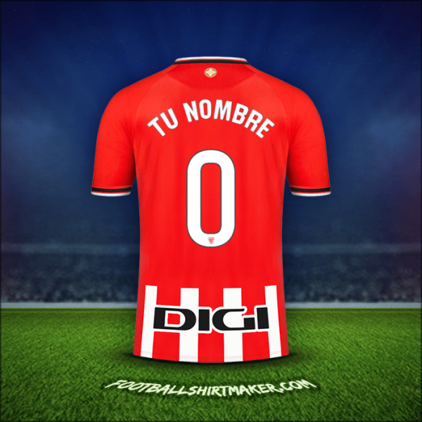 Camiseta Athletic Club 2023/2024 -  tu nombre - 0