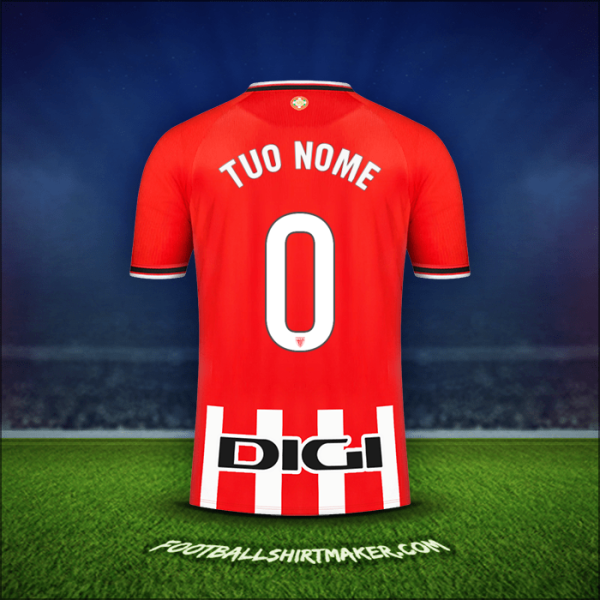 Maglia Athletic Club 2023/2024 -  tuo nome - 0