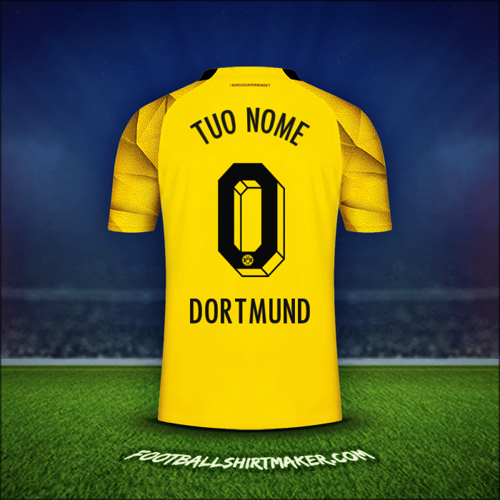Maglia Borussia Dortmund Cup 2023/2024 -  tuo nome - 0