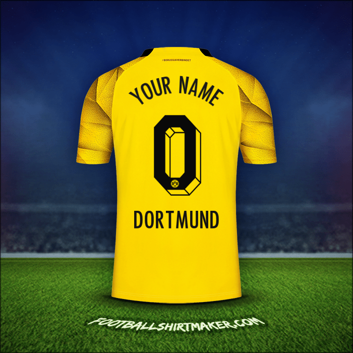 Jersey Borussia Dortmund Cup 2023/2024 -  your name - 0
