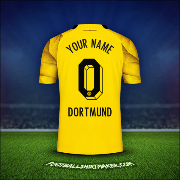 Jersey Borussia Dortmund Cup 2023/2024 -  your name - 0