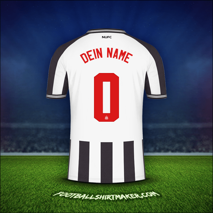 Trikot Newcastle United FC Cup 2023/2024 -  dein name - 0