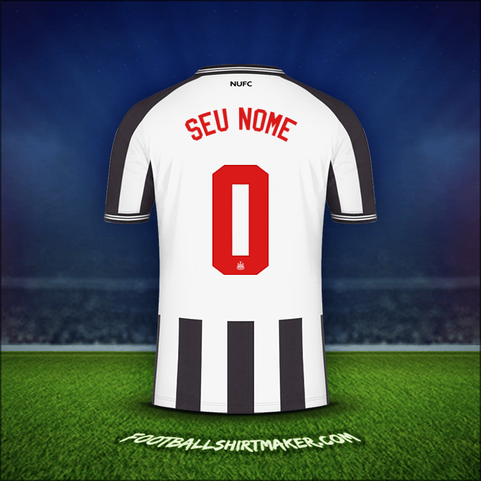 Camisa Newcastle United FC Cup 2023/2024 -  seu nome - 0