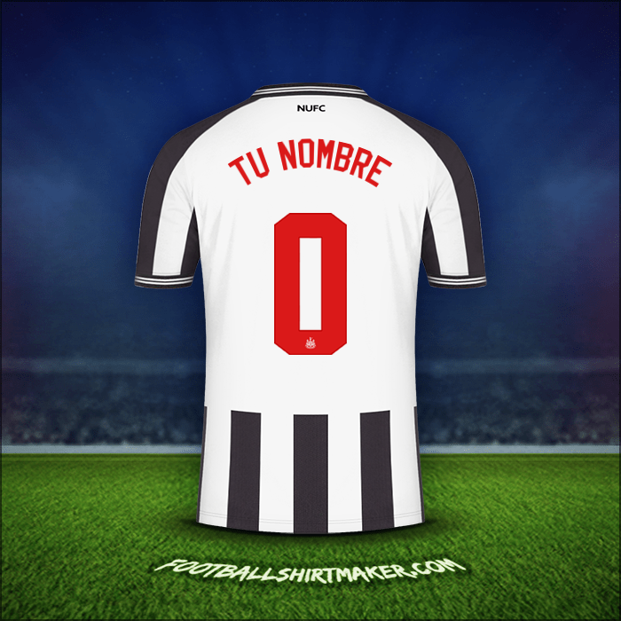 Jersey Newcastle United FC Cup 2023/2024 -  tu nombre - 0