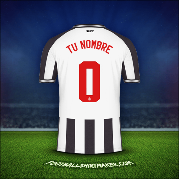 Jersey Newcastle United FC Cup 2023/2024 -  tu nombre - 0