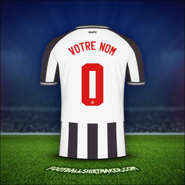 Maillot Newcastle United FC Cup 2023/2024 -  votre nom - 0