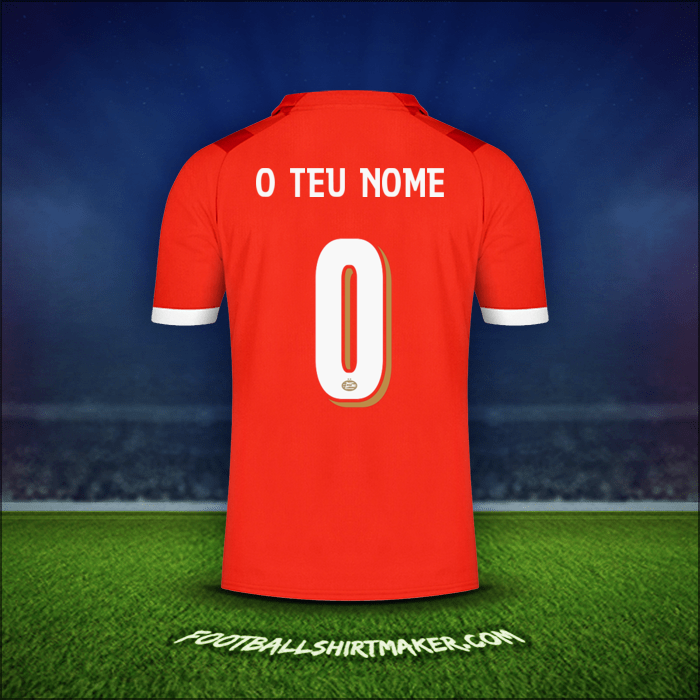 Camisola PSV Cup 2023/2024 -  o teu nome - 0