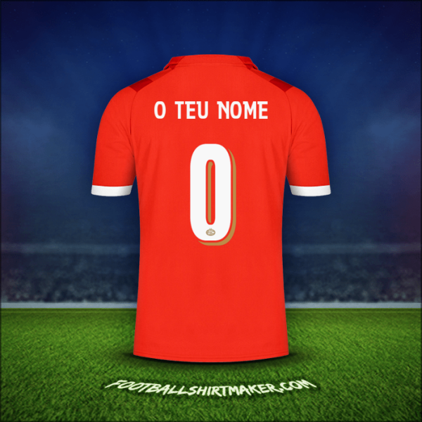 Camisola PSV Cup 2023/2024 -  o teu nome - 0