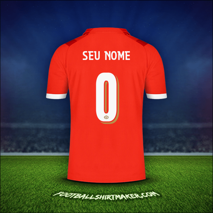 Camisa PSV Cup 2023/2024 -  seu nome - 0