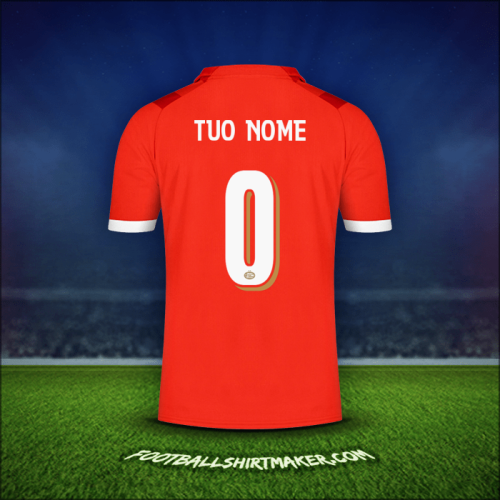 Maglia PSV Cup 2023/2024 -  tuo nome - 0