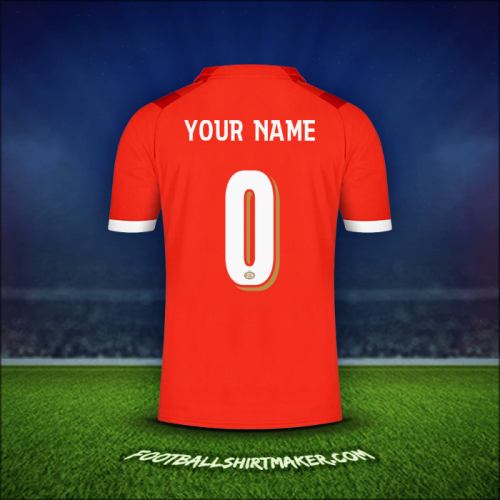 Shirt PSV Cup 2023/2024 -  your name - 0