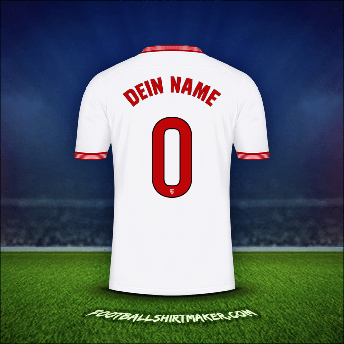 Trikot Sevilla FC 2023/2024 -  dein name - 0