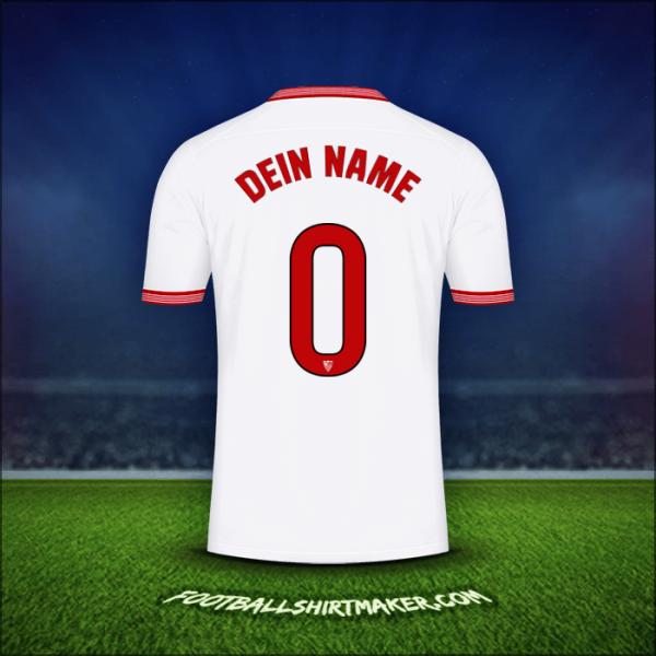 Trikot Sevilla FC 2023/2024 -  dein name - 0