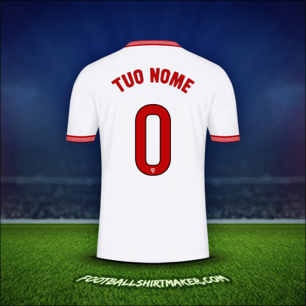 Maglia Sevilla FC 2023/2024 -  tuo nome - 0