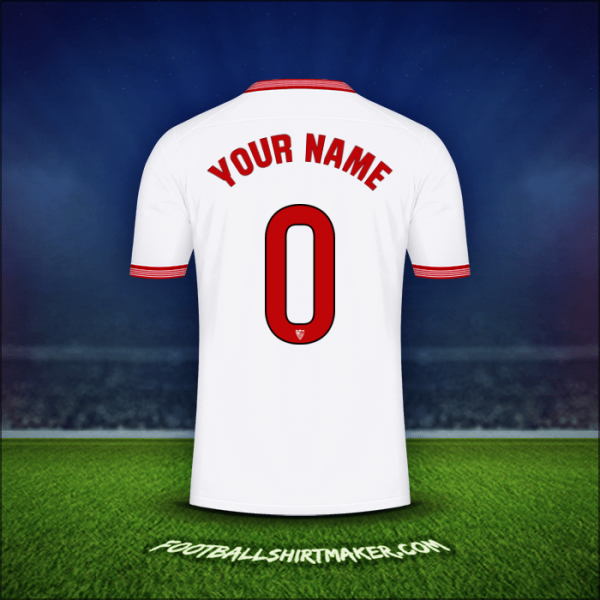 Jersey Sevilla FC 2023/2024 -  your name - 0