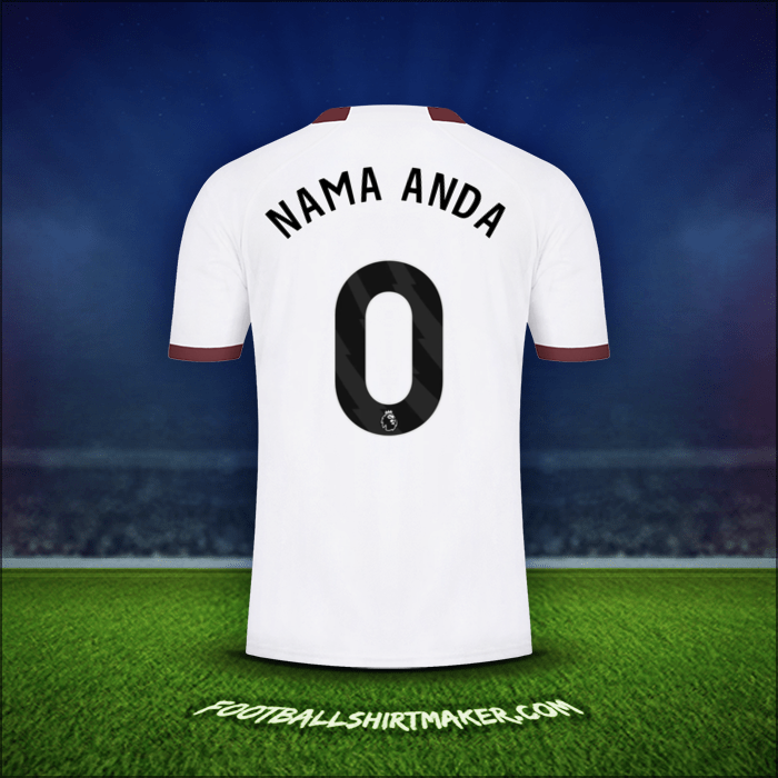 Jersey Manchester City 2023/2024 Alternatif -  nama anda - 0