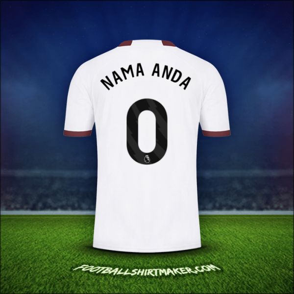 Jersey Manchester City 2023/2024 Alternatif -  nama anda - 0