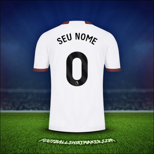 Camisa Manchester City 2023/2024 Alternativa -  seu nome - 0