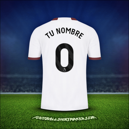 Jersey Manchester City 2023/2024 Visita -  tu nombre - 0