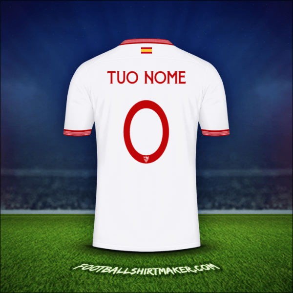 Maglia Sevilla FC Cup 2023/2024 -  tuo nome - 0