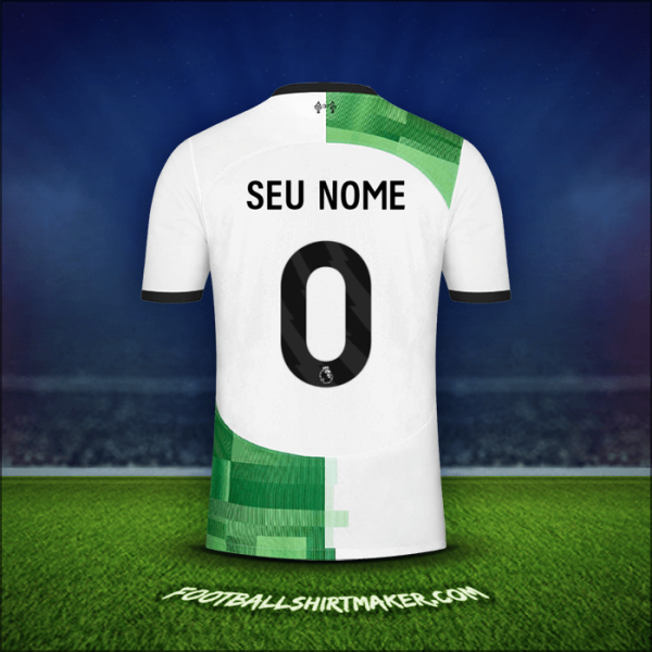 Camisa Liverpool FC 2023/2024 Alternativa -  seu nome - 0