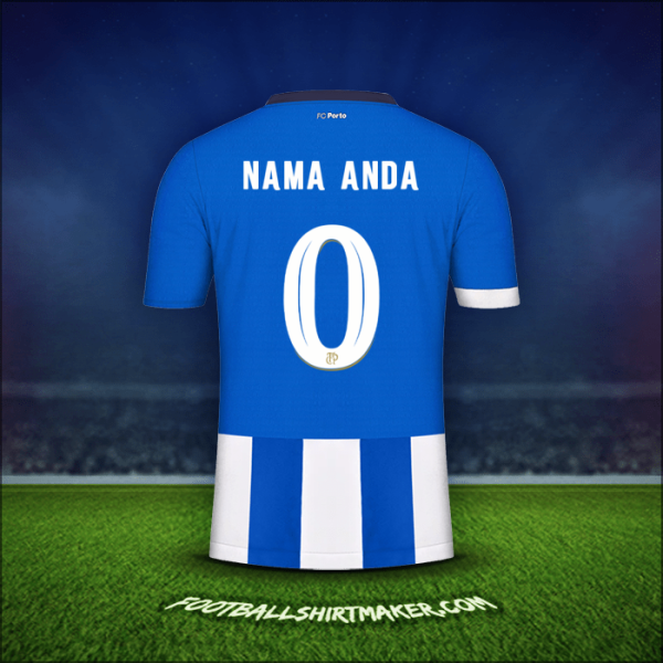 Jersey FC Porto UCL 2023/2024 -  nama anda - 0