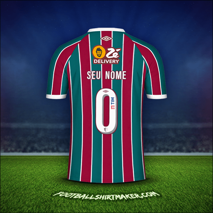 Camisa Fluminense 2023/2024 -  seu nome - 0