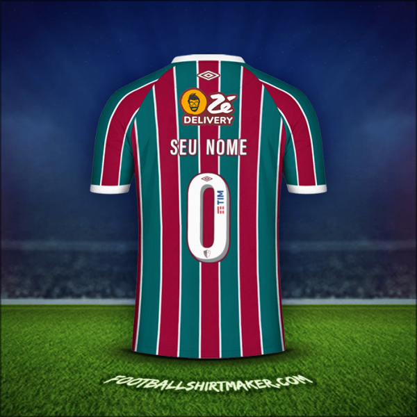 Camisa Fluminense 2023/2024 -  seu nome - 0