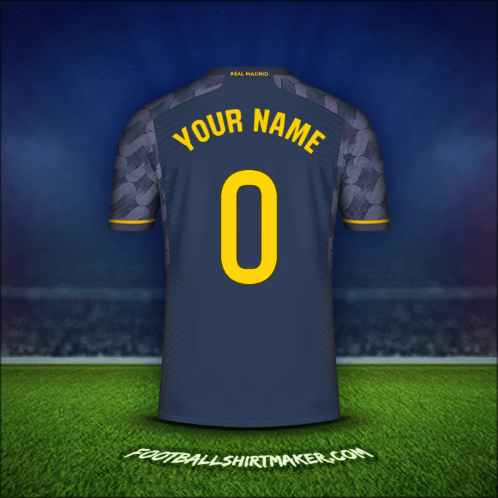Shirt Real Madrid CF 2023/2024 Away -  your name - 0