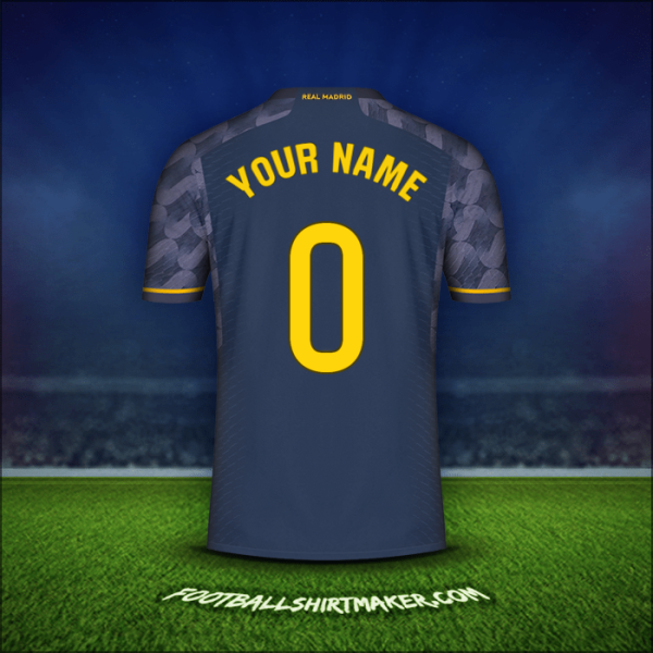 Shirt Real Madrid CF 2023/2024 Away -  your name - 0