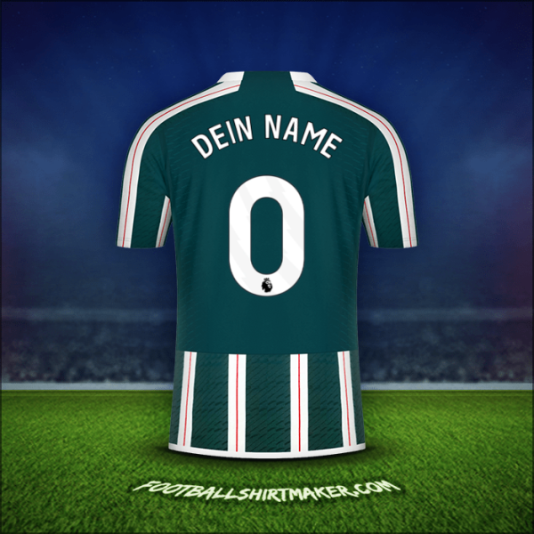 Trikot Manchester United 2023/2024 Auswärts -  dein name - 0