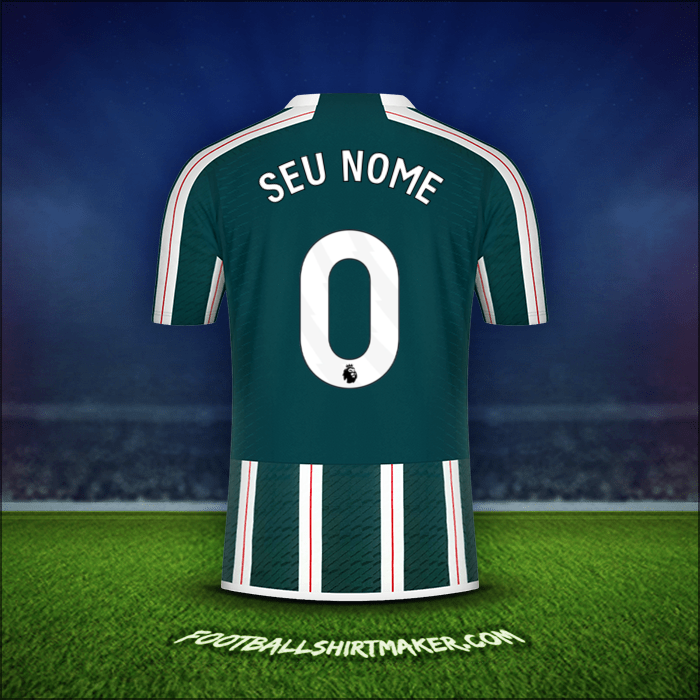 Camisa Manchester United 2023/2024 Alternativa -  seu nome - 0