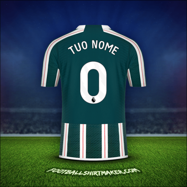 Maglia Manchester United 2023/2024 Seconda -  tuo nome - 0