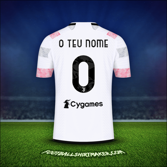 Camisola Juventus FC 2023/2024 Alternativa -  o teu nome - 0
