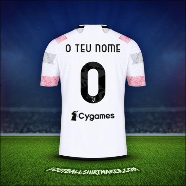 Camisola Juventus FC 2023/2024 Alternativa -  o teu nome - 0