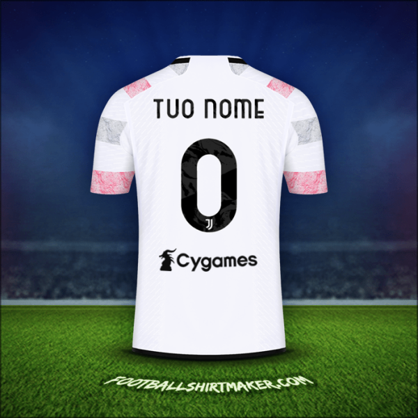 Maglia Juventus FC 2023/2024 Seconda -  tuo nome - 0