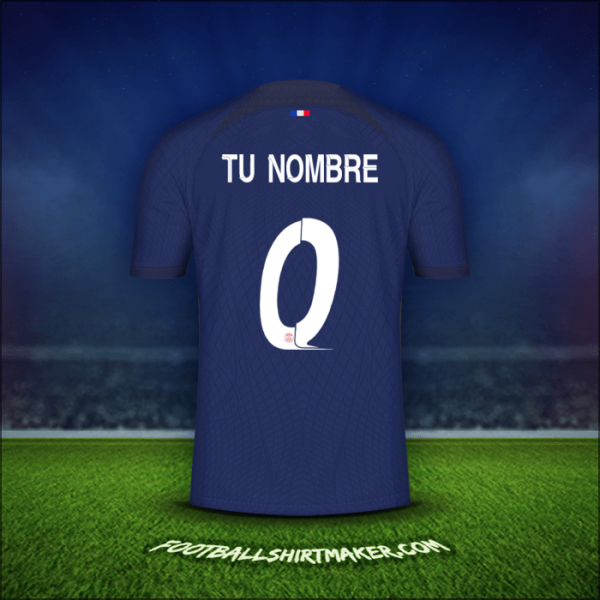 Camiseta Paris Saint Germain Cup 2023/2024 -  tu nombre - 0
